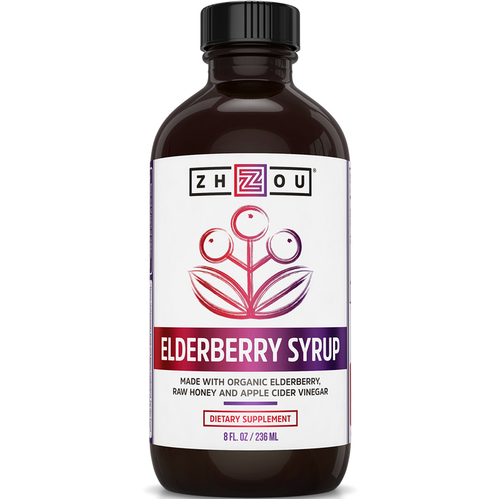 ZHOU Nutrition Elderberry Syrup 8 fl oz