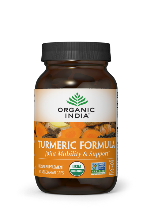 Organic India Turmeric Formula 90 vegcaps