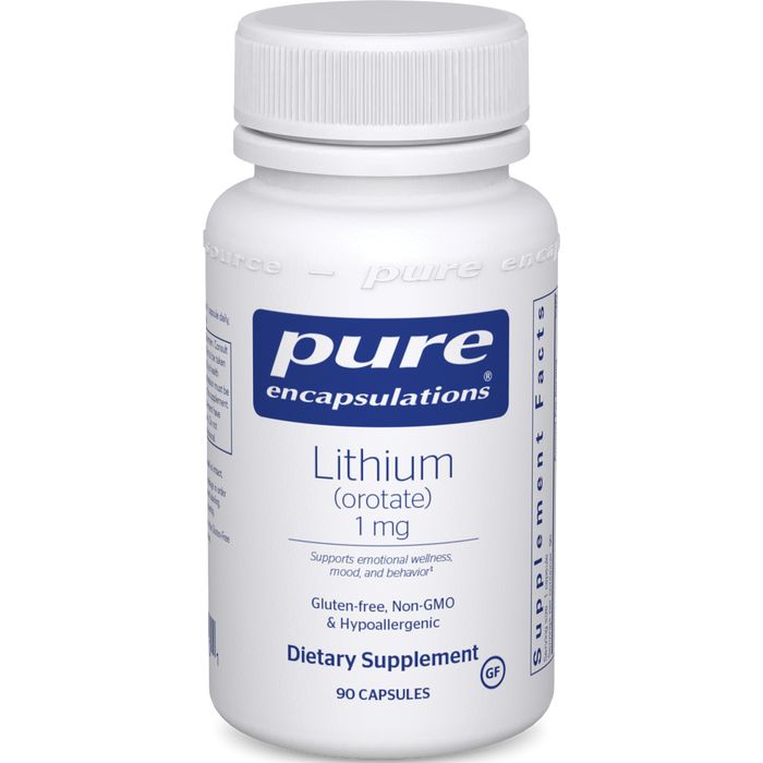Pure Encapsulations Lithium (orotate) 1 mg 90 caps