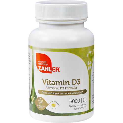 Advanced Nutrition by Zahler Vitamin D3 5000 IU