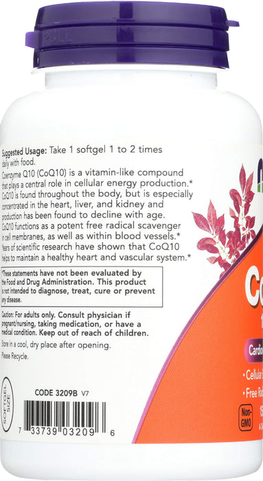 Now Foods, Coq10 100 mg, 150 Softgels