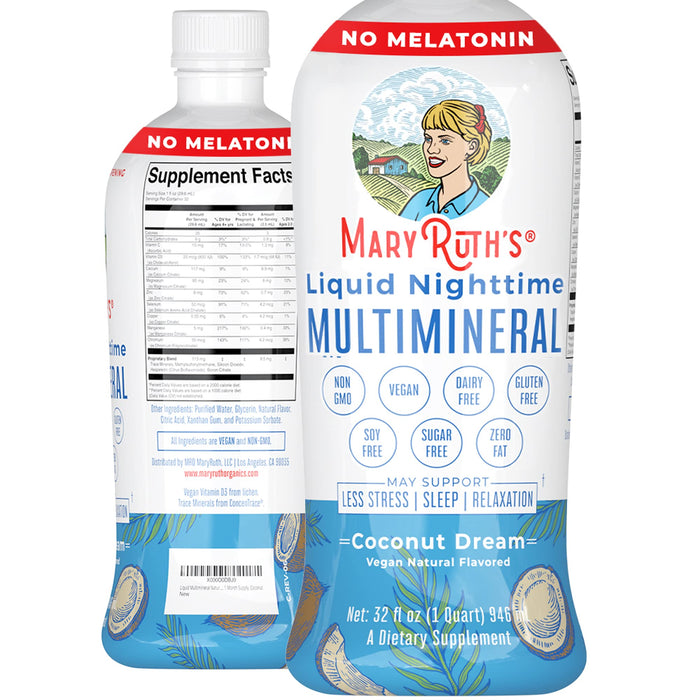 Mary Ruth's Liquid Nighttime Multivitamin Multimineral 32 fl oz