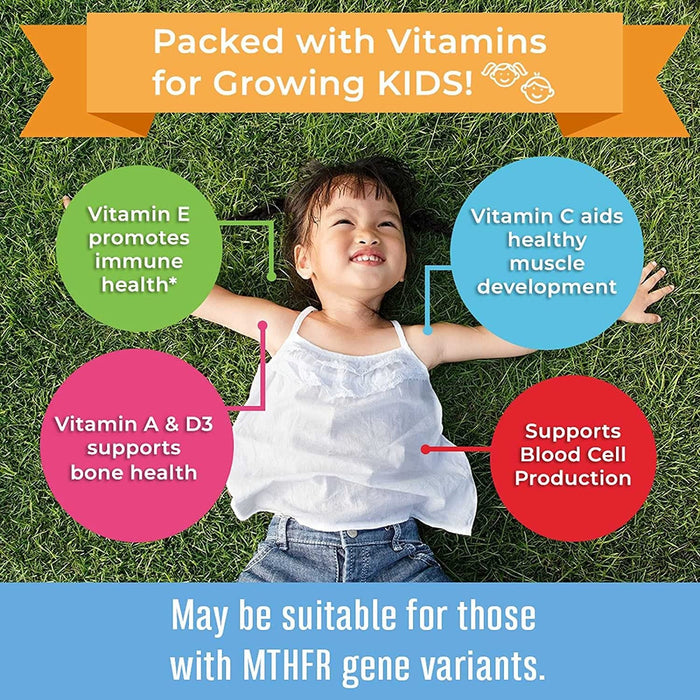 MaryRuth's Children's MultiVitamin  Gummies 60 Ct 1 per day #1 Bestseller