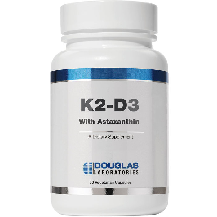 Douglas Laboratories® K2-D3 w/Astaxanthin 30 vegcaps