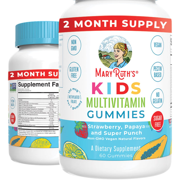 MaryRuth's Children's MultiVitamin  Gummies 60 Ct 1 per day #1 Bestseller