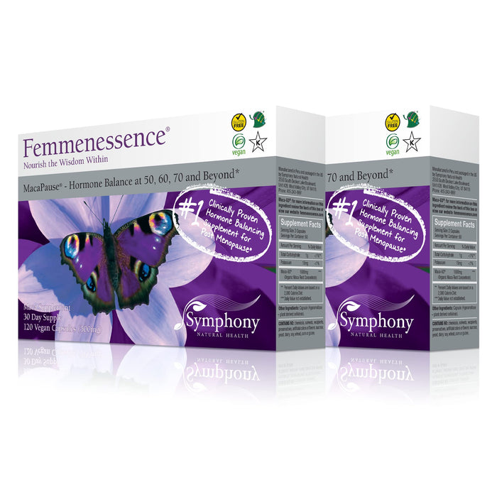 Femmenessence MacaPause 2-Pack 240 Vegan Capsules 60-Day Supply