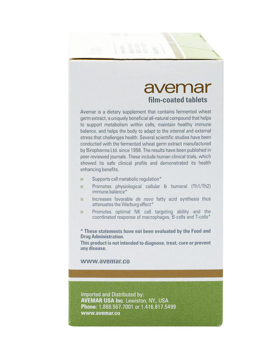 Avemar™ Fermented Wheat Germ Extract 300 Tablets Film-Coated
