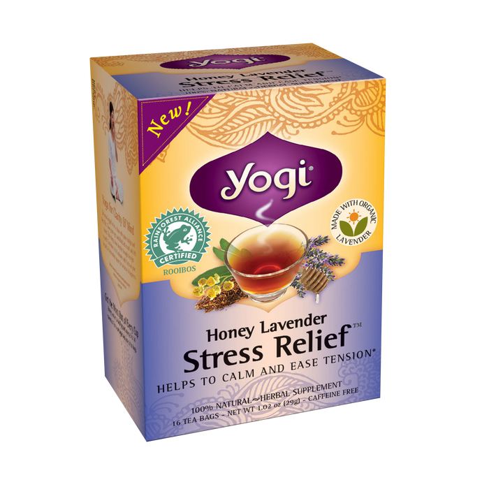 Yogi Teas Honey Lavender Stress Relief 16 bags