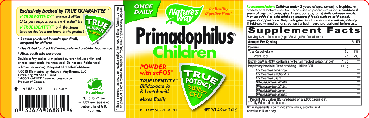 Nature's Way Primadophilus for Children 5 oz