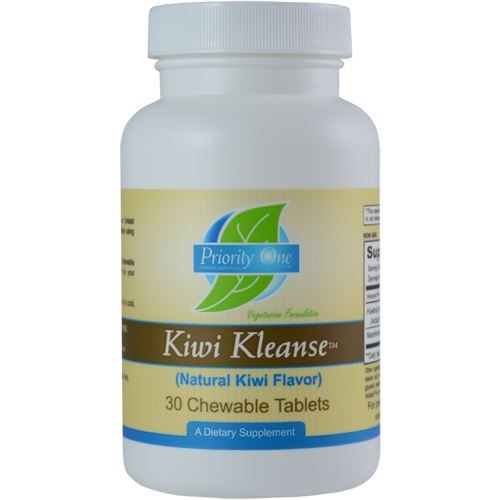 Priority One Vitamins Kiwi Kleanse 30 chewable tabs