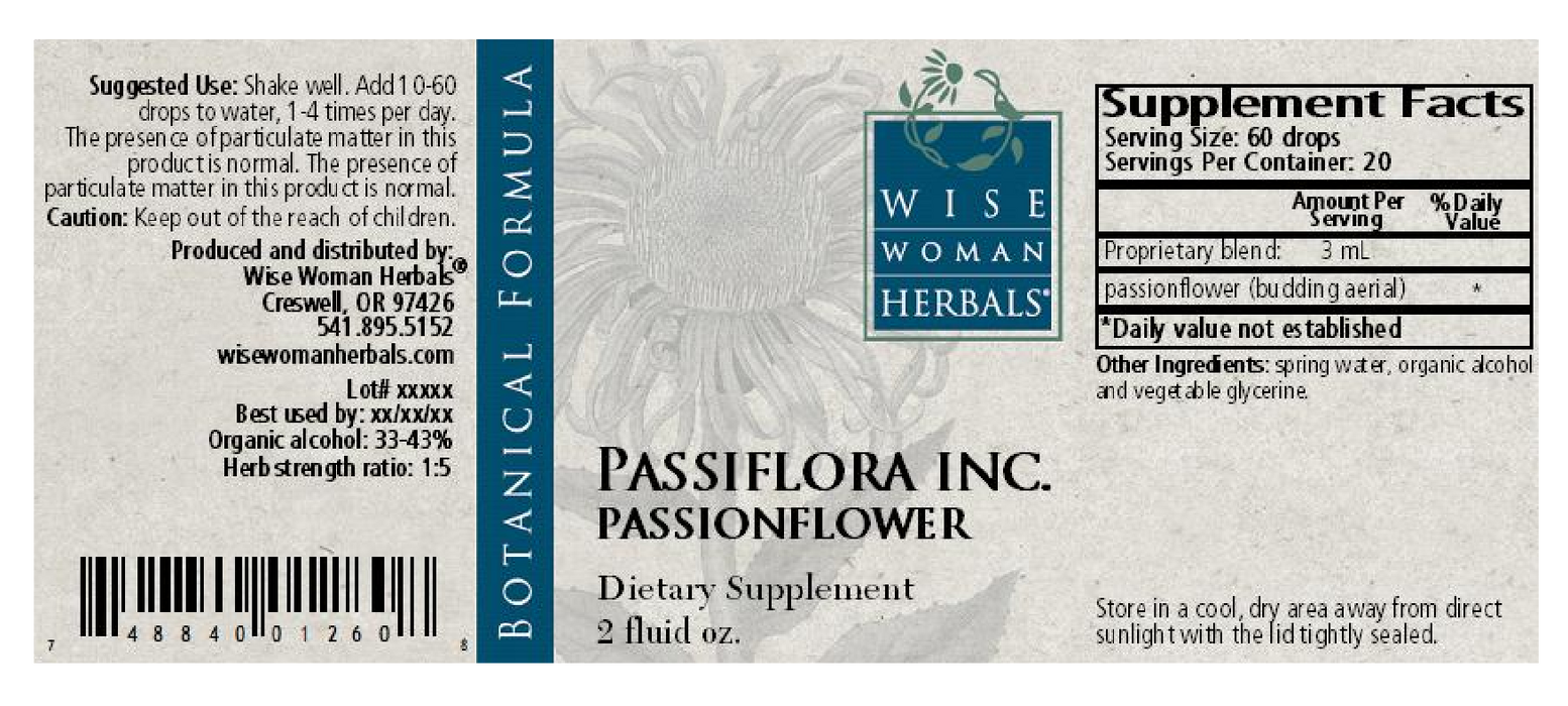 Wise Woman Herbals Passiflora/passionflower