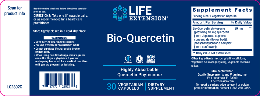 Life Extension Bio-Quercetin 30 vegcaps