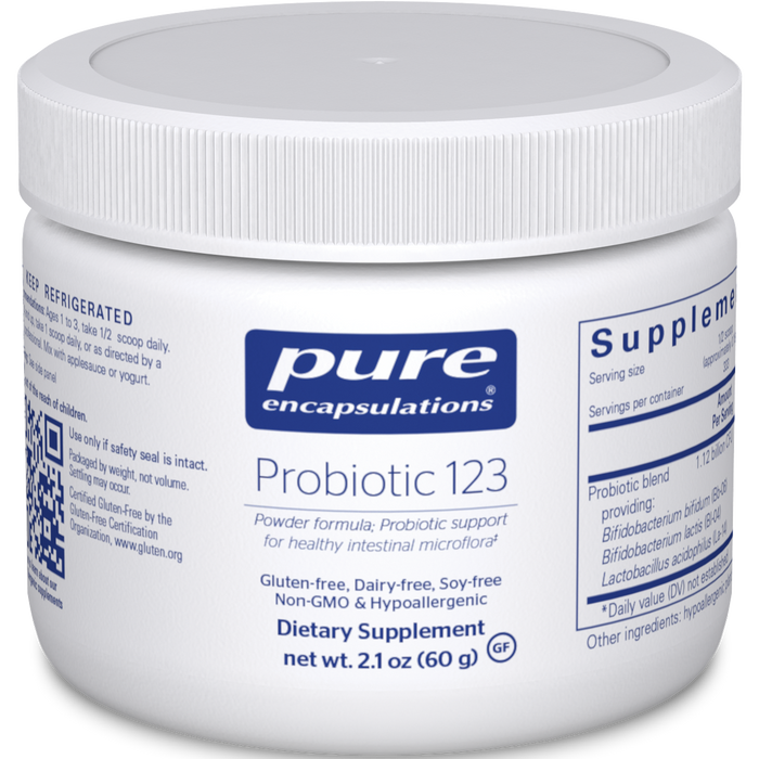 Pure Encapsulations Probiotic 123 60 g