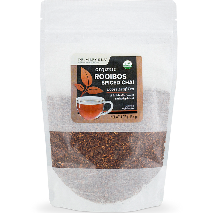 Dr. Mercola Organic Rooibos Spiced Chai Loose Tea