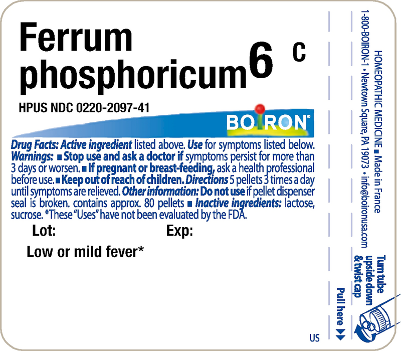 Boiron Ferrum phosphoricum 6C 80 plts