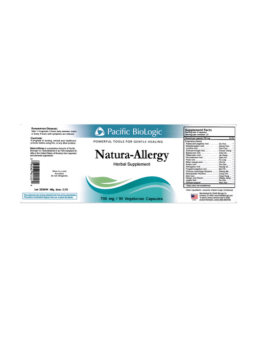 Pacific BioLogic Natura-Allergy 700 мг 90 растительных капсул