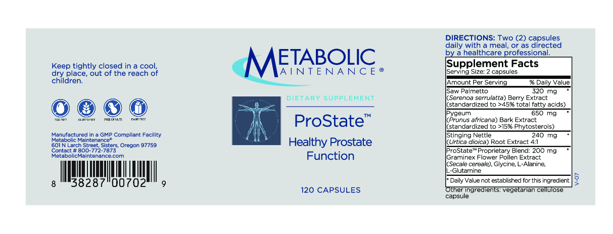 Metabolic Maintenance ProState 120 vcaps