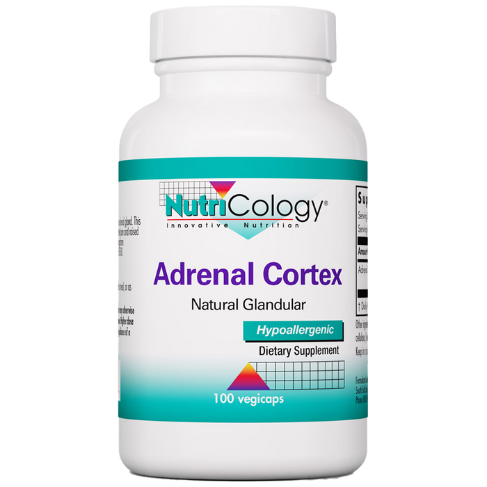 Nutricology Adrenal Cortex Glandular 100 vegcaps