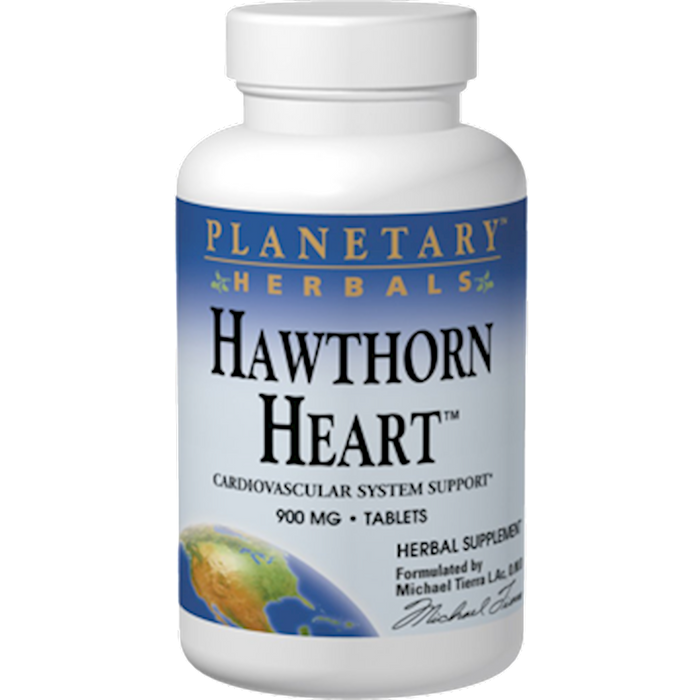 Planetary Herbals Hawthorn Heart  60 tabs