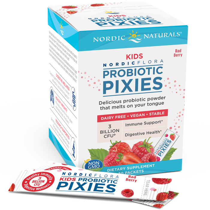 Nordic Naturals Kids Probiotic Pixies Rad Berry 30 pkts