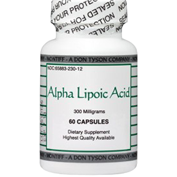 Montiff Alpha Lipoic Acid 300 mg 60 caps