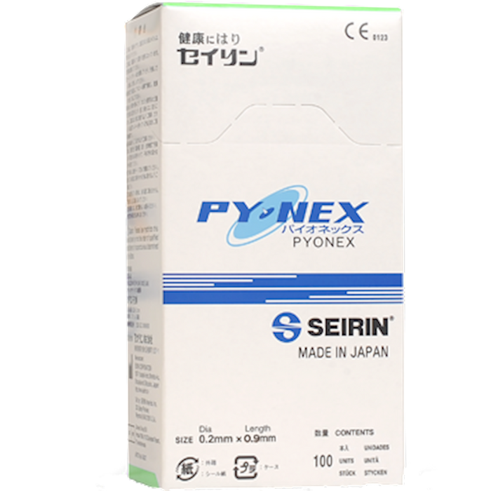Seirin Needles Seirin Pyonex Singles 0.20x0.9mm 100ndls