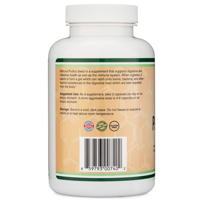 Double Wood Supplements Mimosa Pudica Seed 180 Capsules