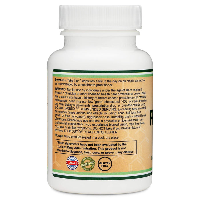 Double Wood Supplements Pregnenolone 100mg per Serving 120 Capsules (50mg per Capsule)