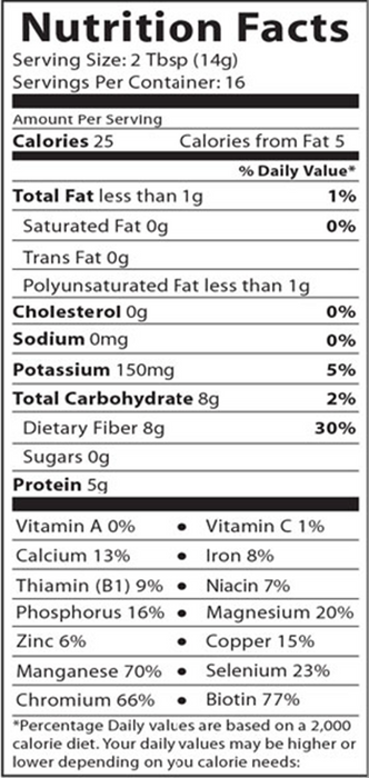Foods Alive Chia Protein Powder Organic 8 oz