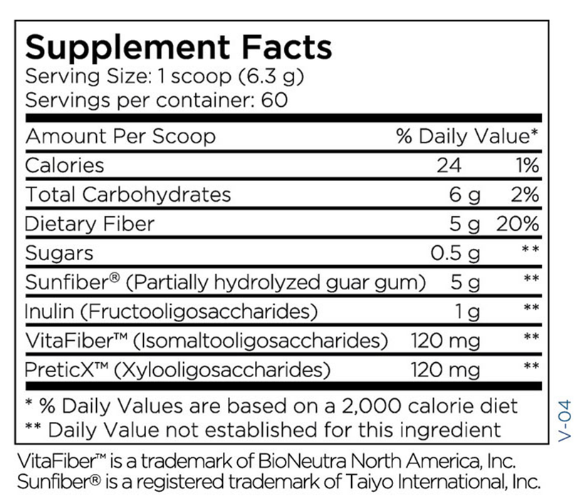 Metabolic Maintenance BioMaintenance Prebiotic+Fiber 60 srv