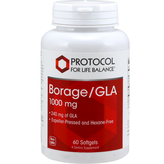 Protocol For Life Balance Borage/GLA 1000 mg 60 gels