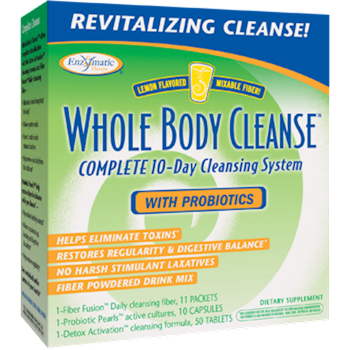 Enzymatic Therapy Whole Body Cleanse  w/Probiotics 1kit