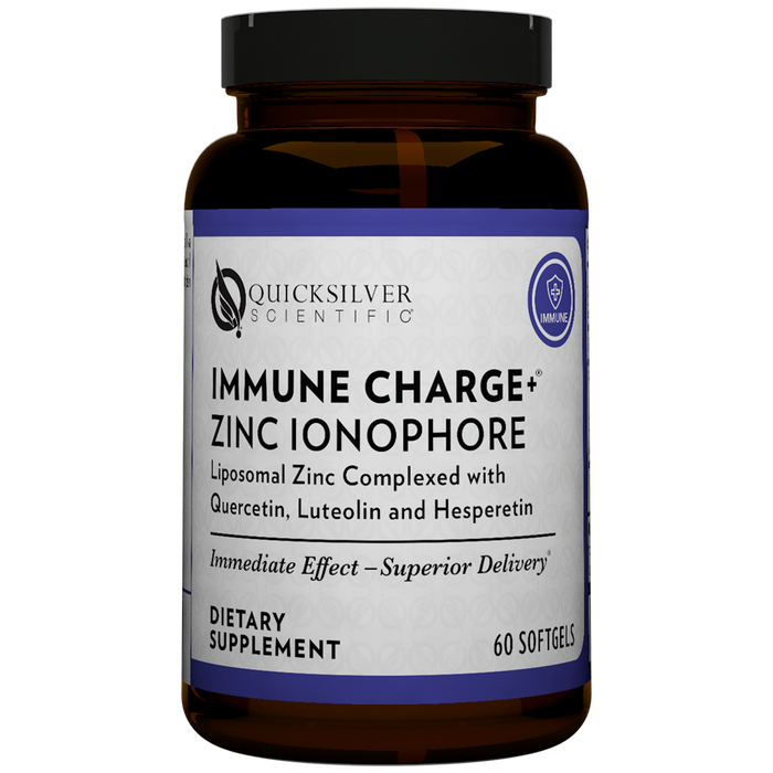 Quicksilver Scientific Immune Charge+ Zinc Iono 60 softgels