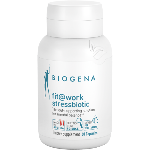 Biogena fit@work stressbiotic 60 vegcaps