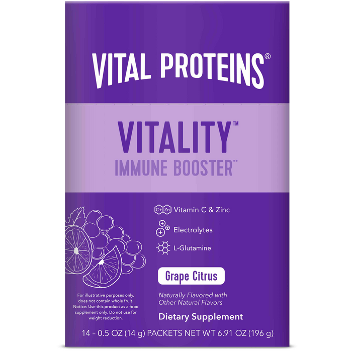 Vital Proteins Vitality Grape Citrus 14 count