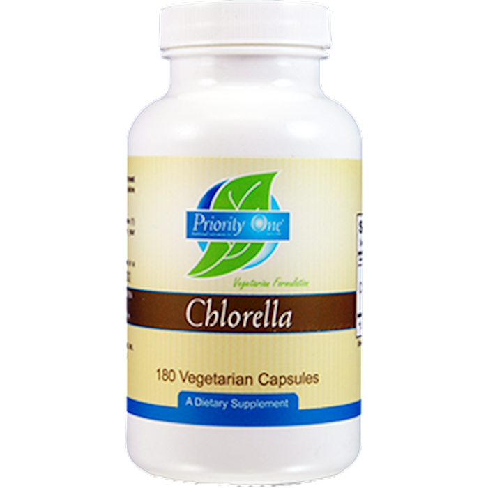 Priority One Vitamins Chlorella 300 mg 180 vegcaps