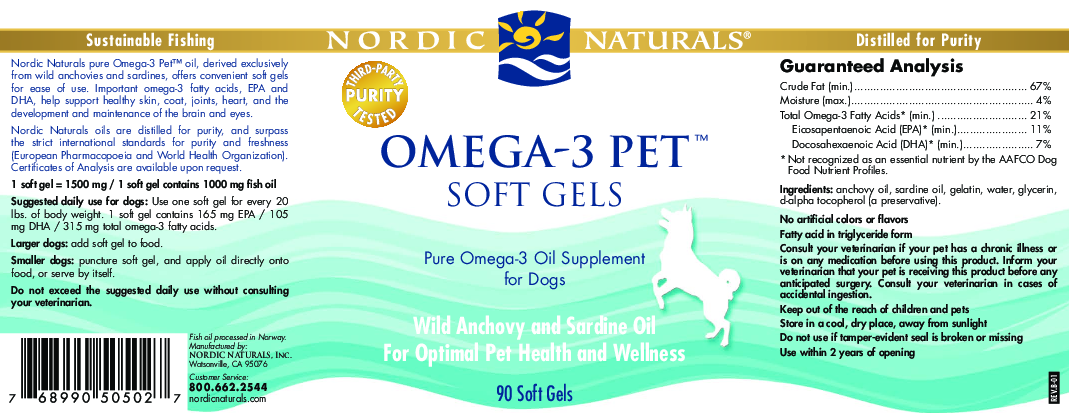 Nordic naturals pet hot sale