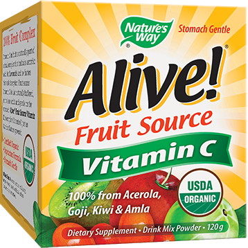 Nature's Way Alive! Organic Vitamin C Powder 120 gms