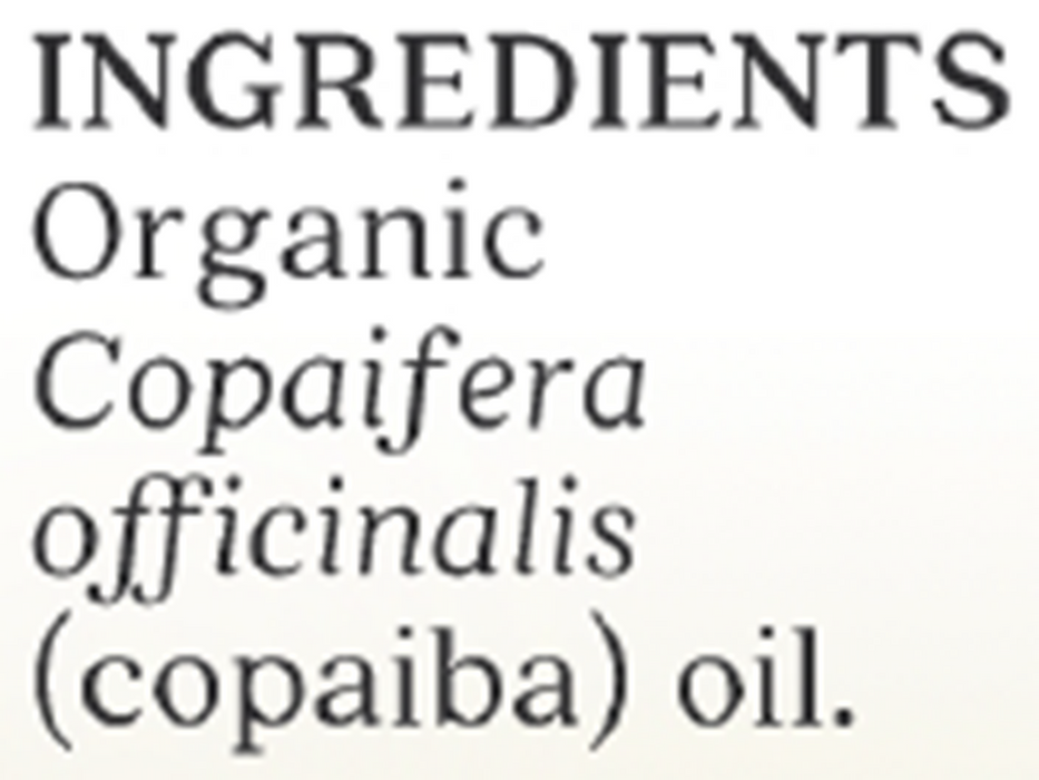 Aura Cacia Copaiba Organic Essential Oil .25 fl oz