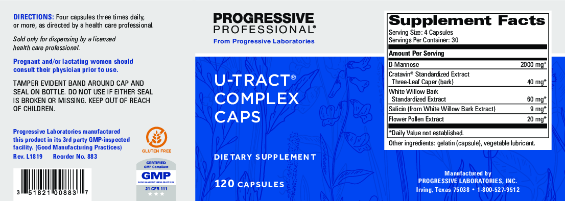 Progressive Labs U-Tract Complex 120 caps
