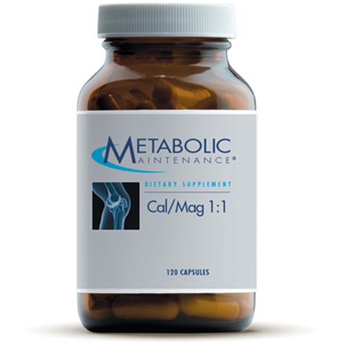 Metabolic Maintenance Cal/Mag 1:1 120 caps