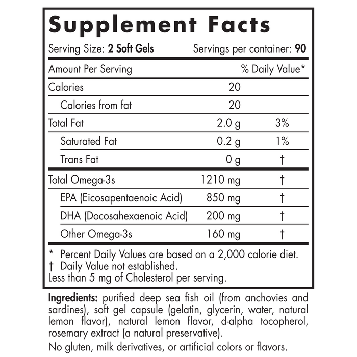 Nordic Naturals ProEPA 180 gels