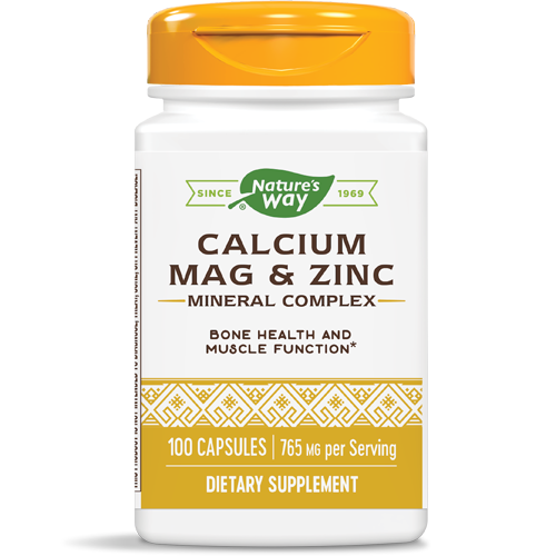 Nature's Way Calcium Magnesium & Zinc 100 caps