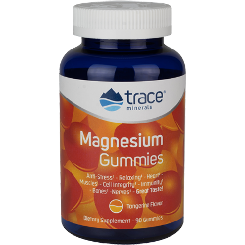 Trace Minerals Research Magnesium Gummies Tangerine 120 gumm