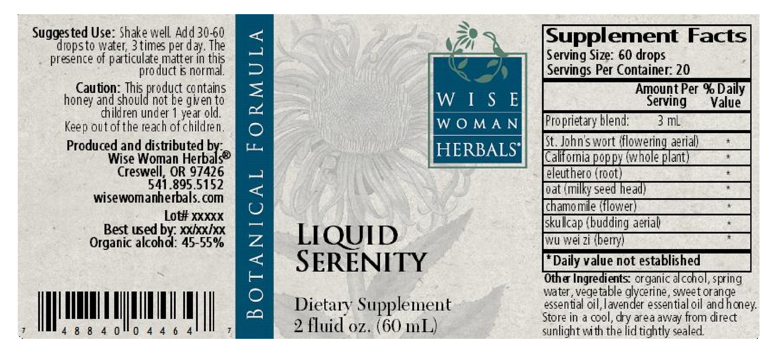 Wise Woman Herbals Liquid Serenity