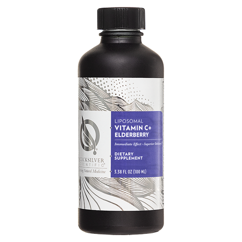 Quicksilver Scientific Liposomal Vitamin C + Elder 3.38 fl oz