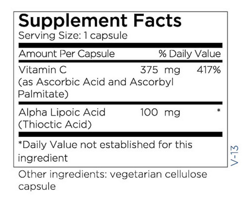 Metabolic Maintenance Alpha Lipoic Acid 100 mg 90 caps