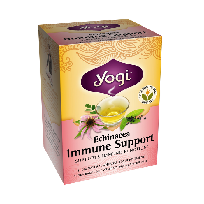 Yogi Teas Echinacea Immune Support 16 bags