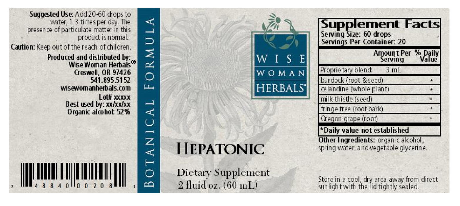 Wise Woman Herbals Hepatonic 2 oz