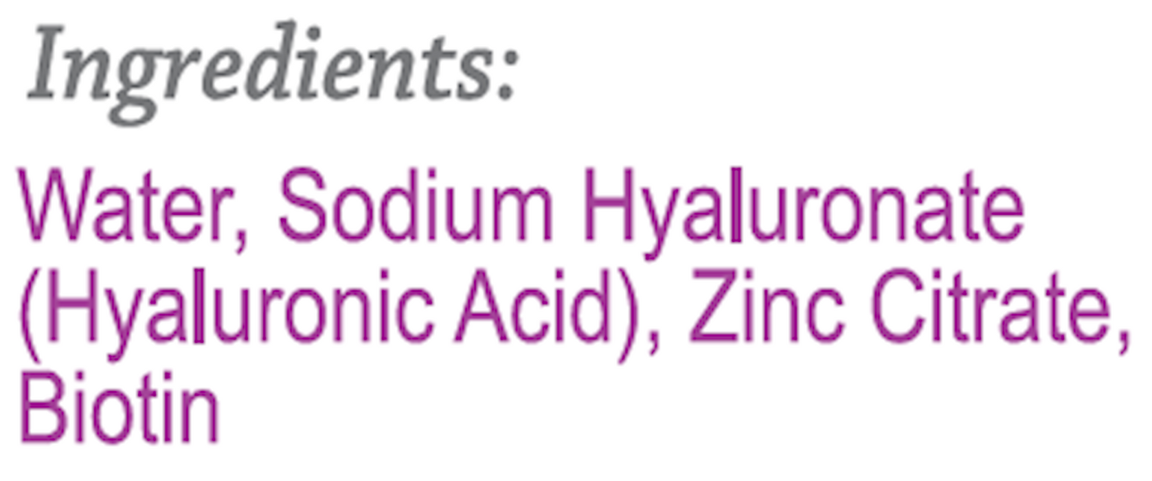 Hyalogic Biotin Hair & Scalp Spray w/ HA  4 fl oz